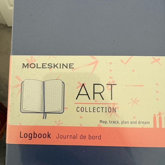 Moleskine Art Notebook Logbook - Blue - Picture 4 of 4